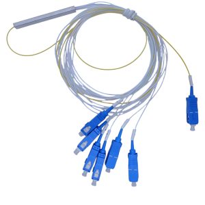 SPLITTER 1*6 0.9MM 1.0M SC-UPC PLC