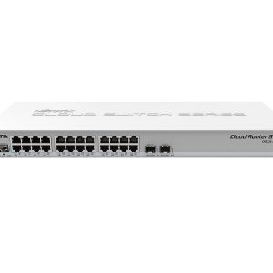MikroTik CRS326-24G-2S+RM – 24G + 2SFP+ Rackmount 1U